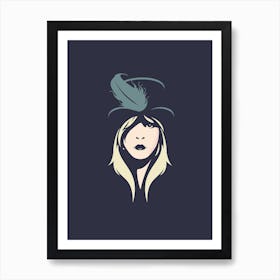 Stevie Nicks Hallway Art Print