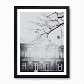 Winter In Krakow Art Print