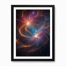 Spiral Nebula Print Art Print