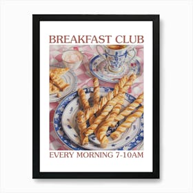 Breakfast Club Cheese Straws 2 Art Print