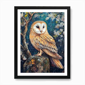 Barn Owl Art Print