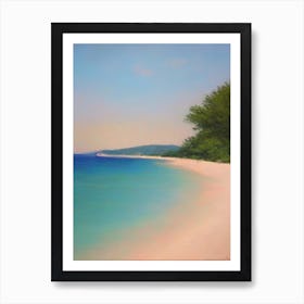 Zlatni Rat Beach Croatia Monet Style Poster