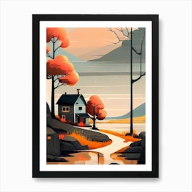 Autumn Landscape 5 Art Print