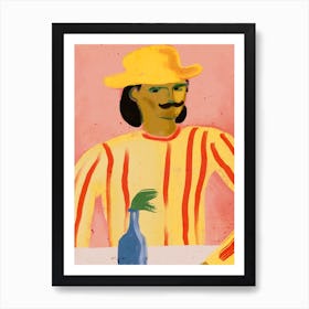 Senhor Barbosa Art Print