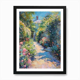  Floral Garden Reverie 3 Art Print