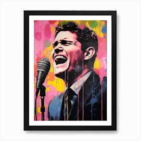 Michael Buble 3 Art Print