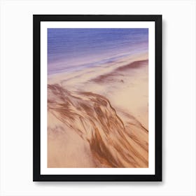 Sand Art Art Print