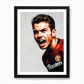 Manchester United Player 1 Art Print