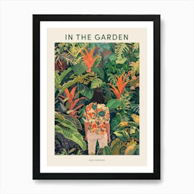 In The Garden Poster Kew Gardens England 9 Art Print