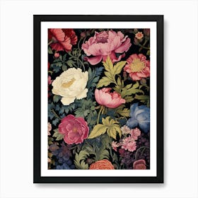 Peonies 87 Art Print