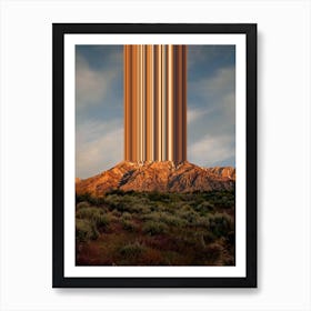 The Mountains Are Calling. Art Print