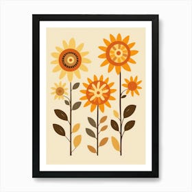 Sunflowers 14 Art Print