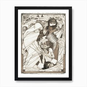 The Relief Work During The Flood Of 1926 (1926), Jan Toorop Art Print