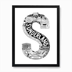 Sunderland Art Print