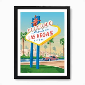 Las Vegas Nevada United States Art Print