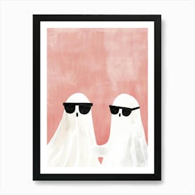 Ghosts In Sunglasses Art Print