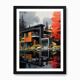 House In The Woods 1 Art Print