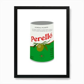 Perello Olives Kitchen Art Print