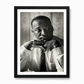 Martin Luther King Jr Art Print