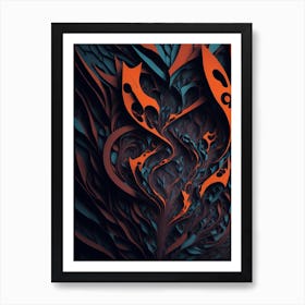 Abstract Fractal Art Art Print