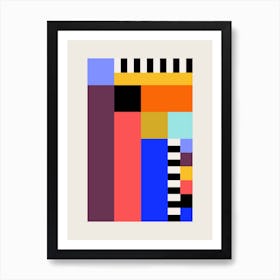 Geometric Bentuk 26 Art Print