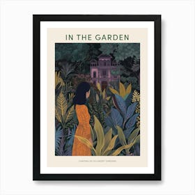 In The Garden Poster Chateau De Villandry Gardens France 3 Art Print