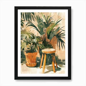 Potted Plants Art Print