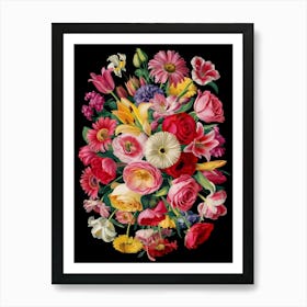 Bouquet Of Flowers 19 Art Print