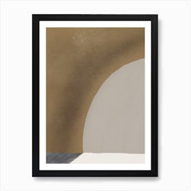 Arch in the window Art Print
