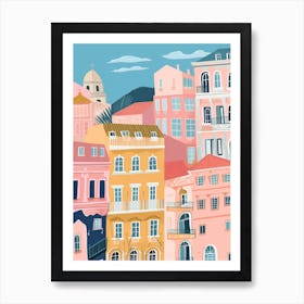 Trieste 2, Italy Illustration Art Print