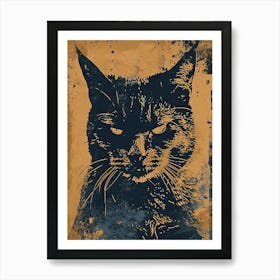 Cat Portrait 1 Art Print