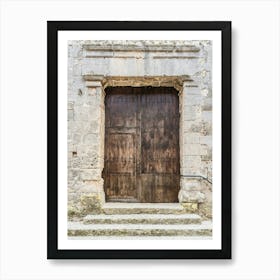 Door To An Old Building Art Print