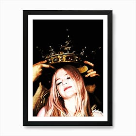 Avril Lavigne 6 Art Print