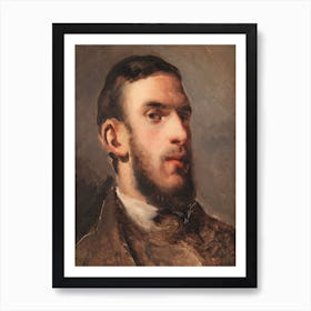 Self Portrait (1857–1858), Camille Pissarro Poster