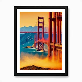 Golden Gate Bridge 2 Art Print