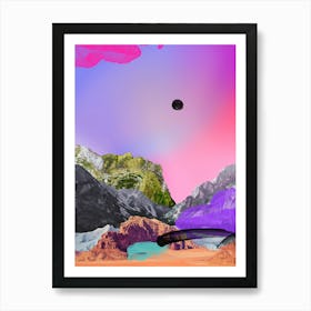 Mountain Rainbow Art Print
