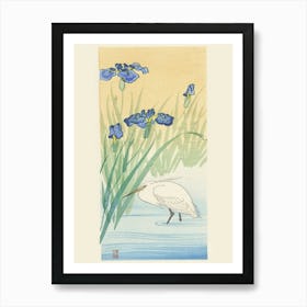 Egret (1925 1936), Ohara Koson Art Print