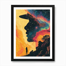 Sky And The Stars Art Print