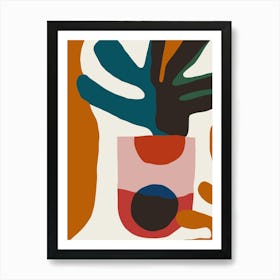 'Plant In A Pot' Art Print