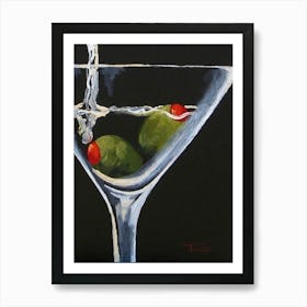 Martini Art Print