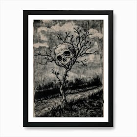 Dead Tree Art Print