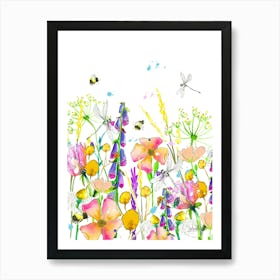 Wildflowers 1 Art Print