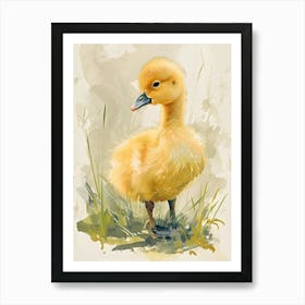 Duckling Kids and Nursery 1 Art Print