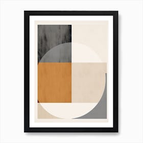 Abstract Bauhaus 78 Art Print