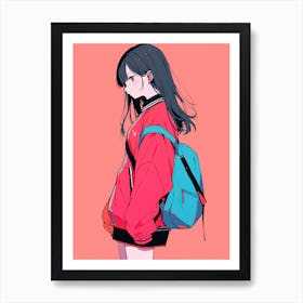 Journey Girl Art Print