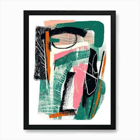 Abstract Painting 1925 Art Print