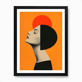 Portrait Of A Woman 3 Art Print