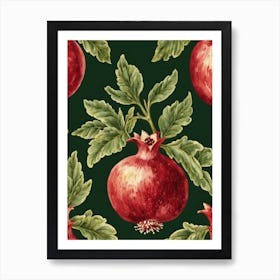 Pomegranate Vintage Botanical William Morris Style (7) Art Print