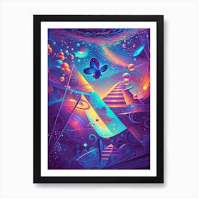 Psychedelic Art 54 Art Print