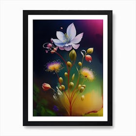 Flowers In A Vase 29 Art Print